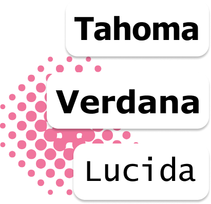 Web Safe Fonts Tahoma Verdana Lucida